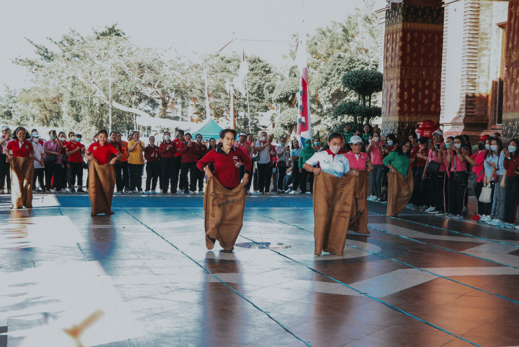Meriahkan HUT Proklamasi ke-77, Organisasi Kewanitaan Badung Gelar Berbagai Lomba